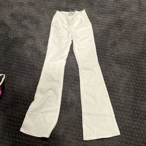 BDG white v front flares